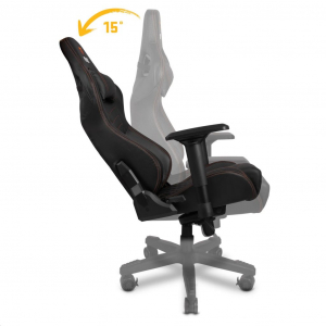 Yenkee FORSAGE gamer sz&eacute;k fekete (YGC 200BK)